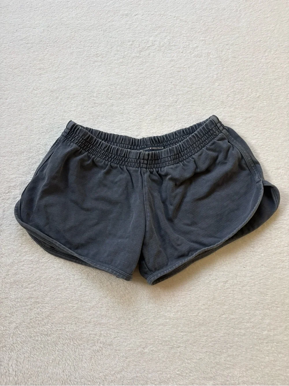Brandy Melville Charcoal Gray Athletic Shorts
